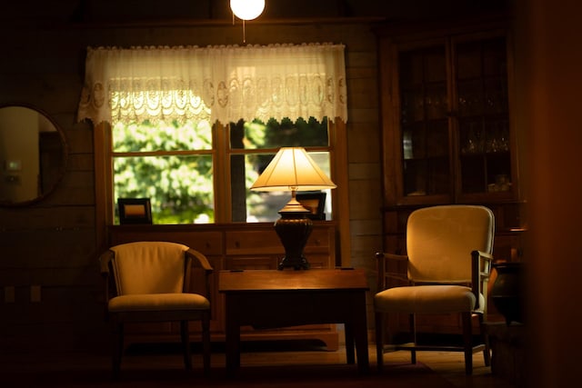 view of sitting room