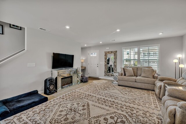 view of living room