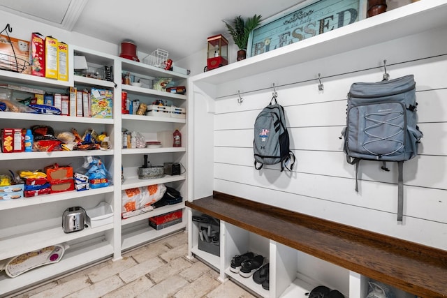 view of mudroom