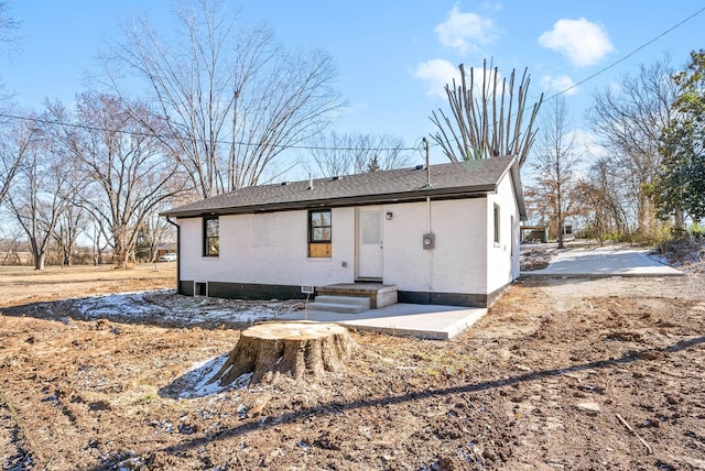 view of rear view of house