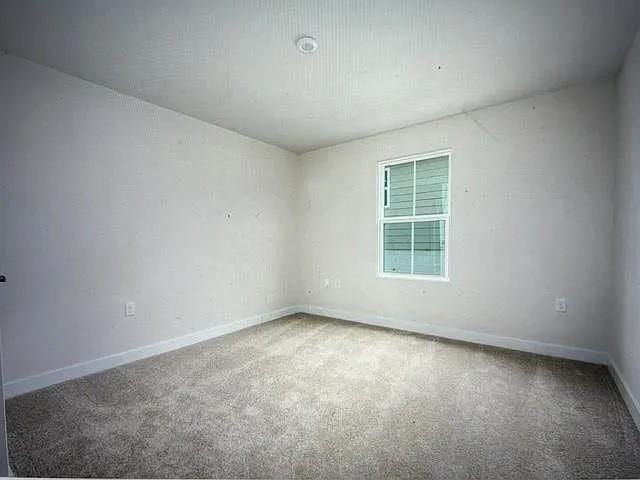 spare room featuring carpet floors