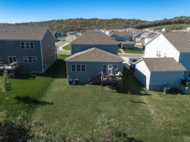 drone / aerial view