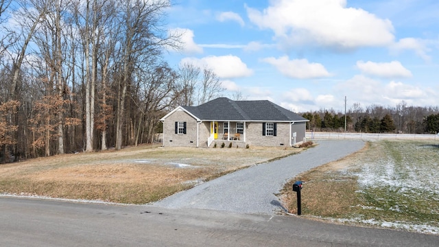 view of front of house featuring a porch