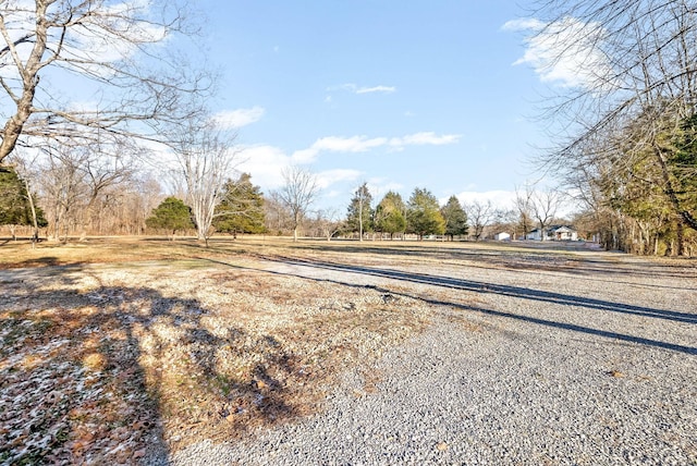 view of road