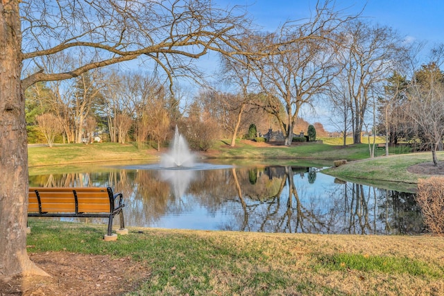 property view of water