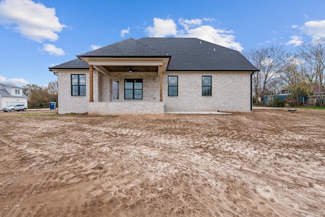 view of rear view of house