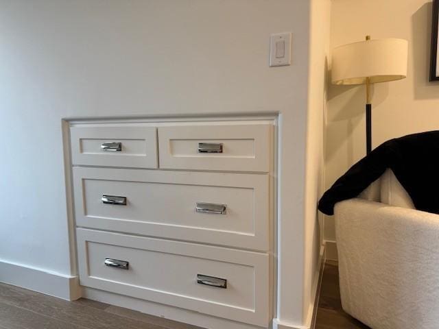 room details with wood-type flooring