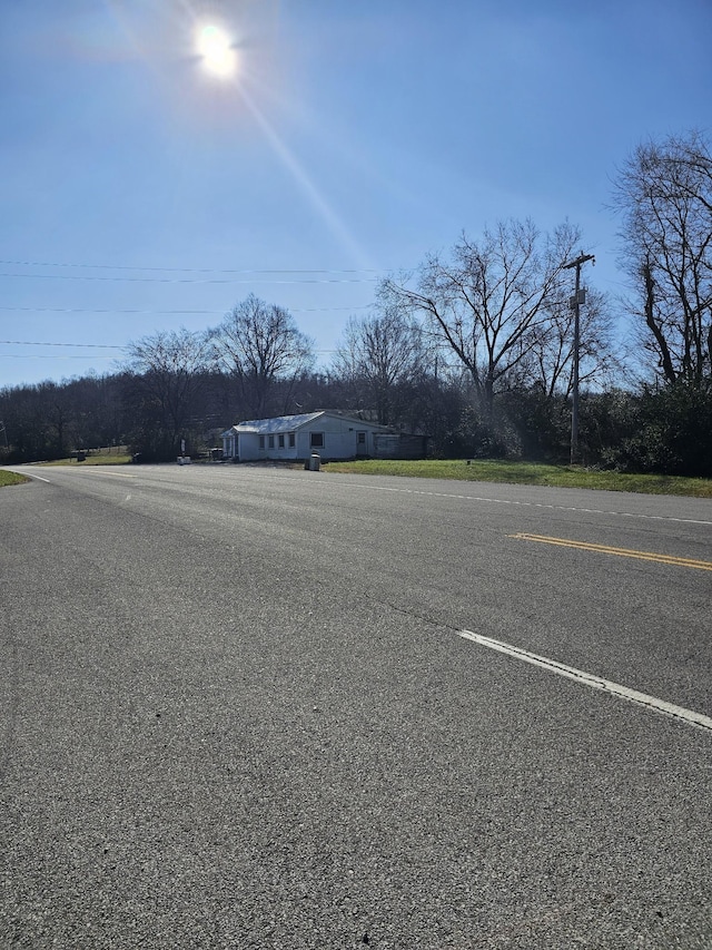 view of road