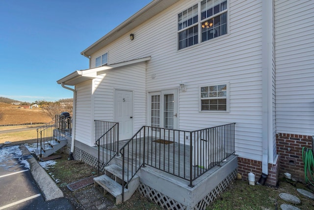 view of rear view of house