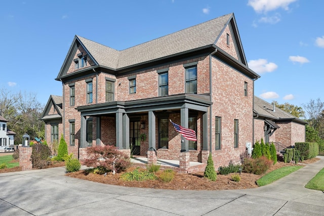 view of front of home featuring a porch