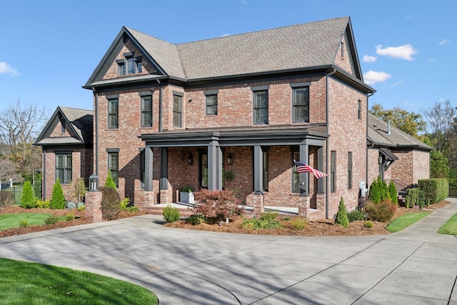 view of front of home featuring a porch