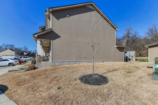 view of side of home