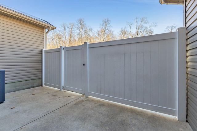 exterior space with a patio area