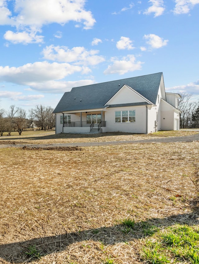 view of back of house