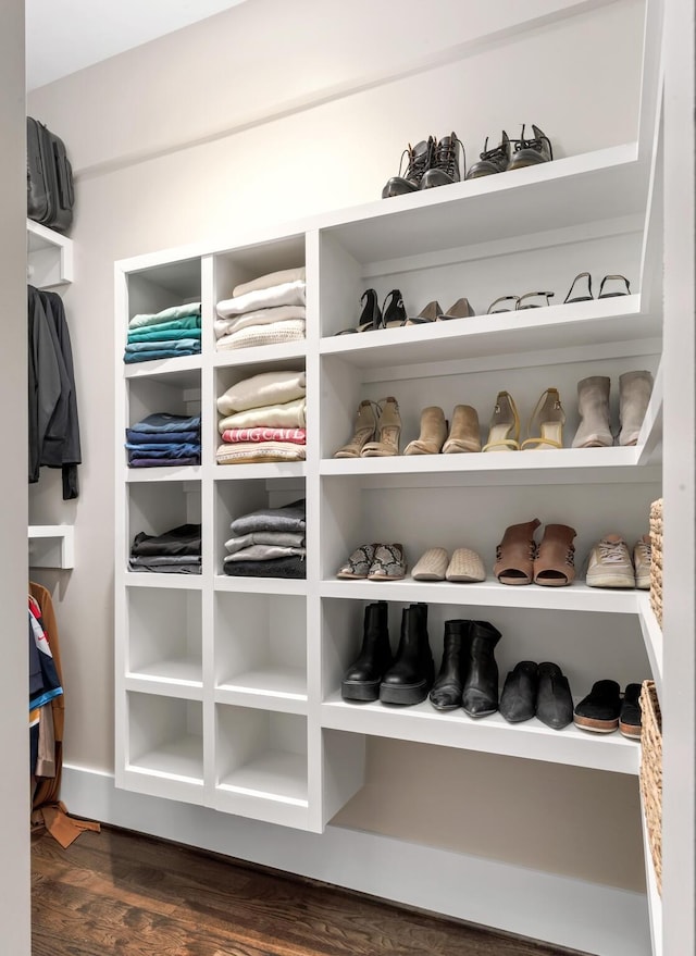 view of closet