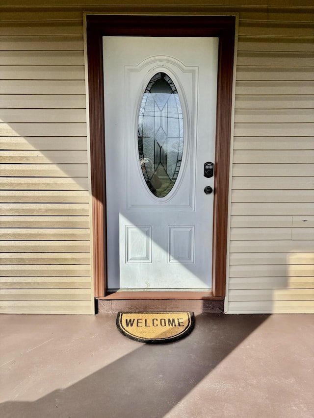 view of property entrance