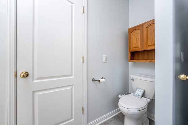 bathroom with toilet