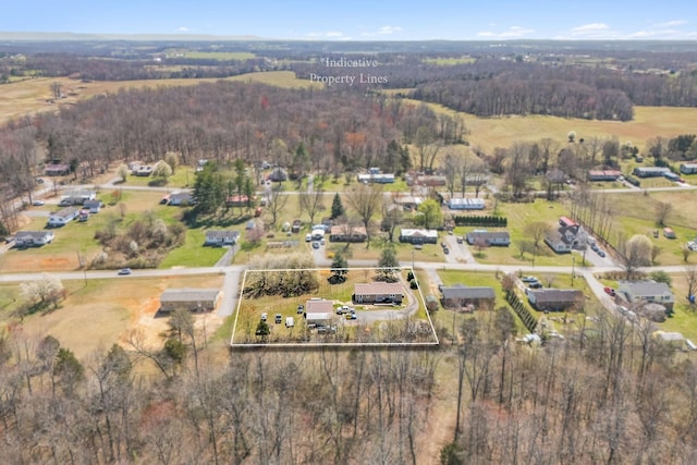 drone / aerial view