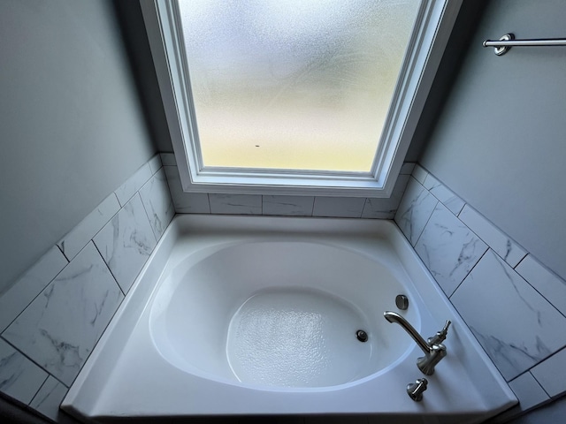 bathroom featuring a bathtub