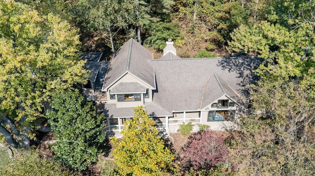 433 Grayson Dr, Nashville, TN 37205 - drone / aerial view