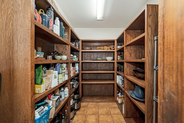 view of pantry