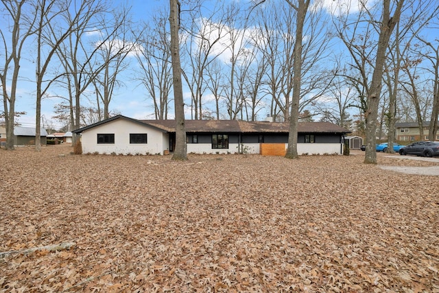 view of ranch-style house