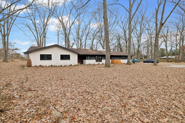 view of ranch-style home