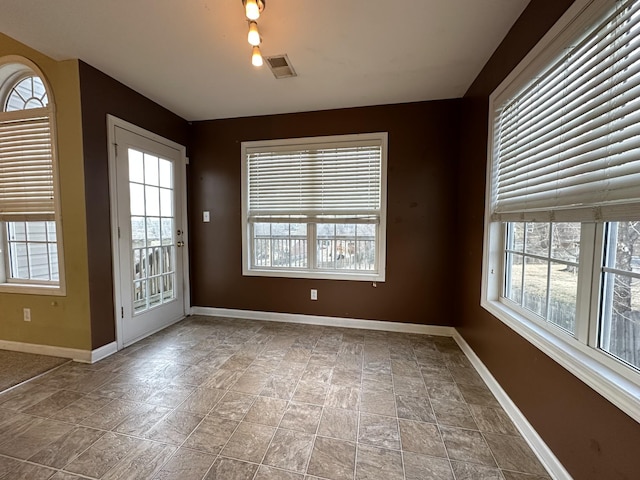 interior space with plenty of natural light