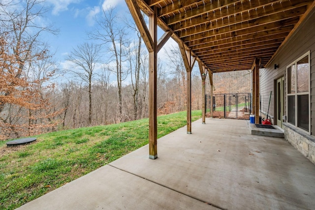 view of patio / terrace