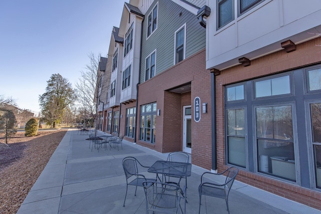 exterior space featuring a patio