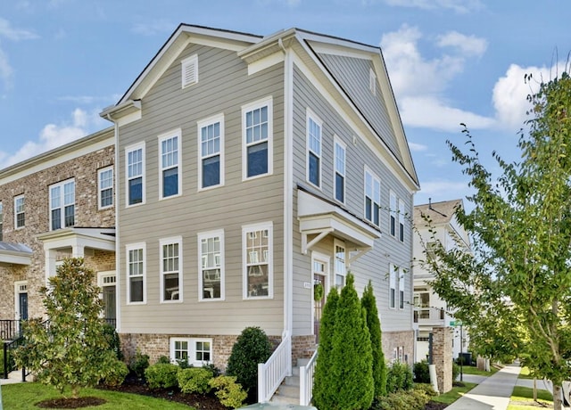 view of townhome / multi-family property