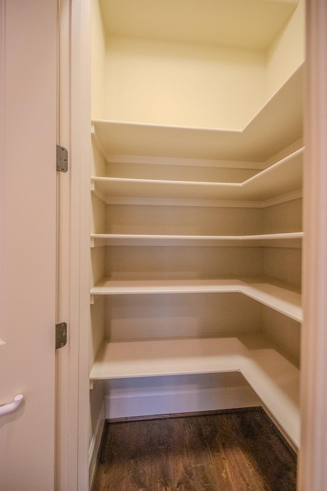 view of pantry