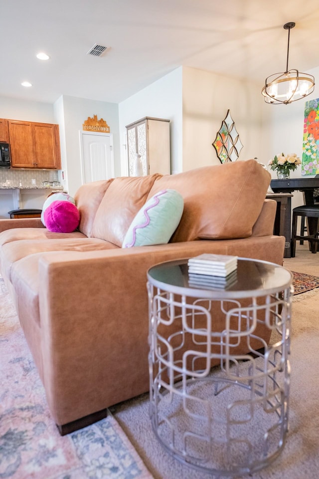 view of living room