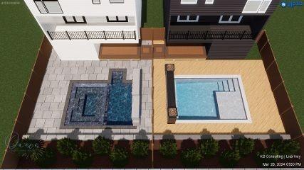 view of pool