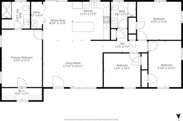 985 Watauga Dr, Cookeville, TN 38501 - plan