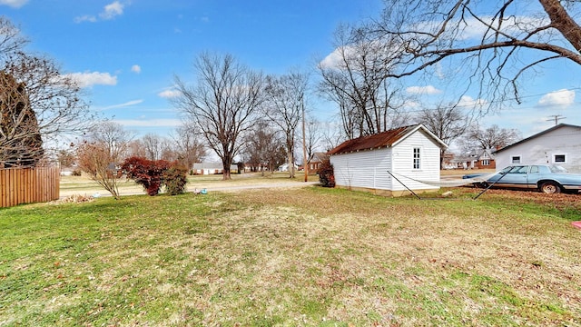 view of yard