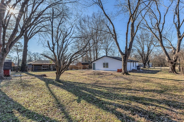 view of yard