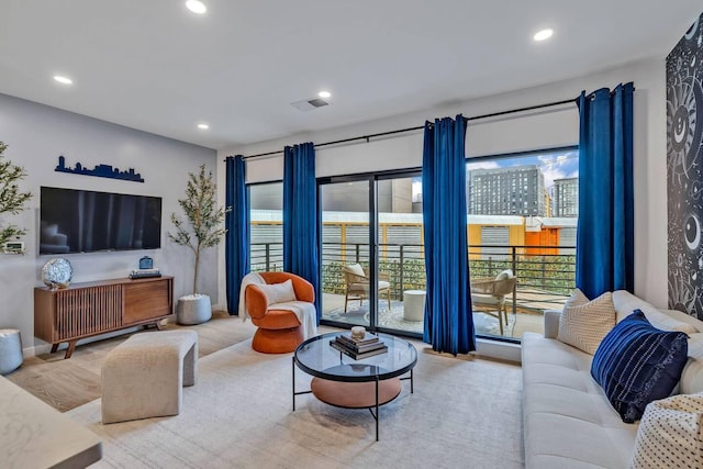 view of living room
