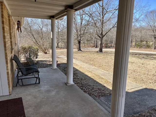 view of patio