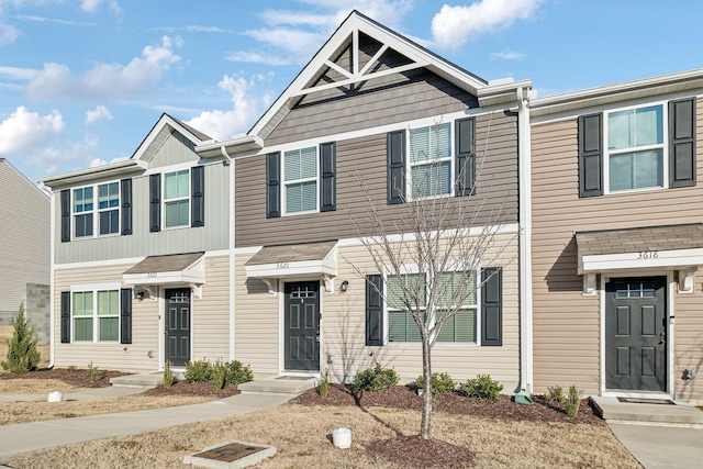 view of townhome / multi-family property