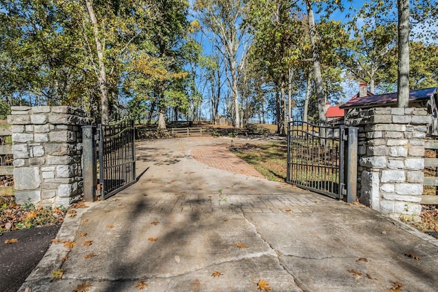 view of gate