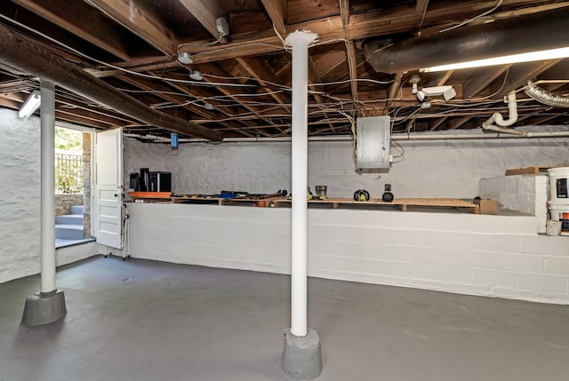 1704 Temple Ave, Nashville, TN 37215 - basement featuring electric panel