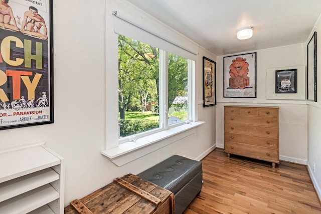 1704 Temple Ave, Nashville, TN 37215 - sitting room featuring a healthy amount of sunlight and light hardwood / wood-style floors