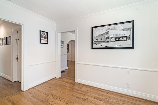 1704 Temple Ave, Nashville, TN 37215 - interior space with crown molding and light hardwood / wood-style flooring