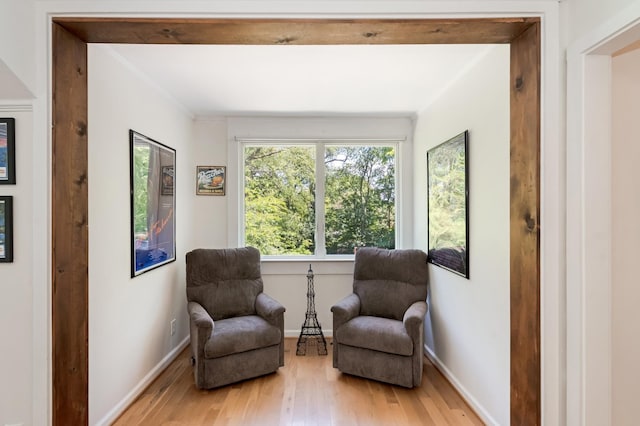1704 Temple Ave, Nashville, TN 37215 - sitting room with wood-type flooring