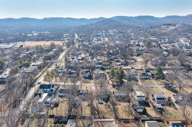 1704 Temple Ave, Nashville, TN 37215 - aerial view with a mountain view
