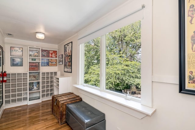 1704 Temple Ave, Nashville, TN 37215 - living area with wood-type flooring and crown molding