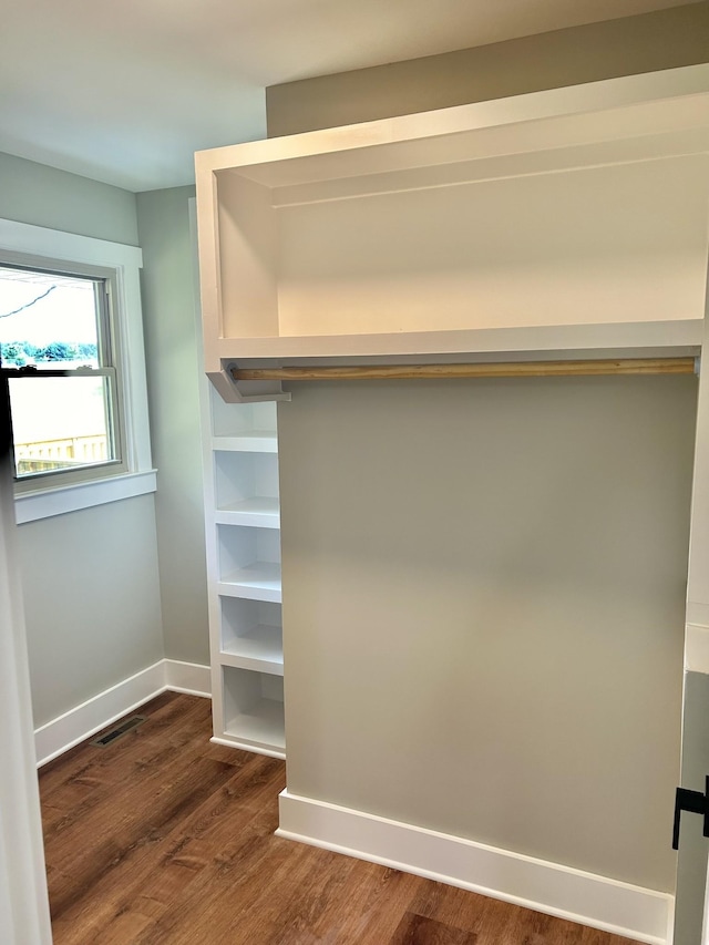 view of closet