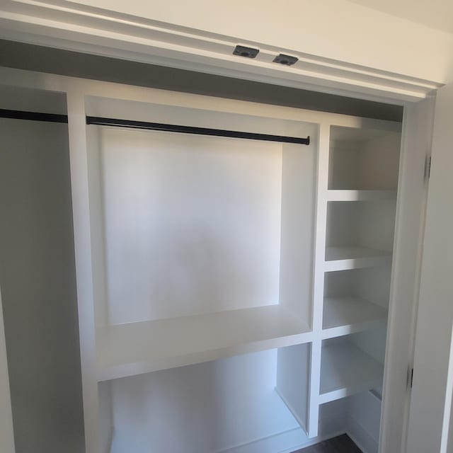 view of closet