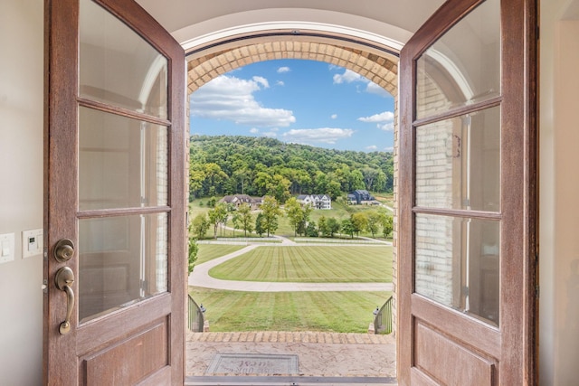 view of entryway